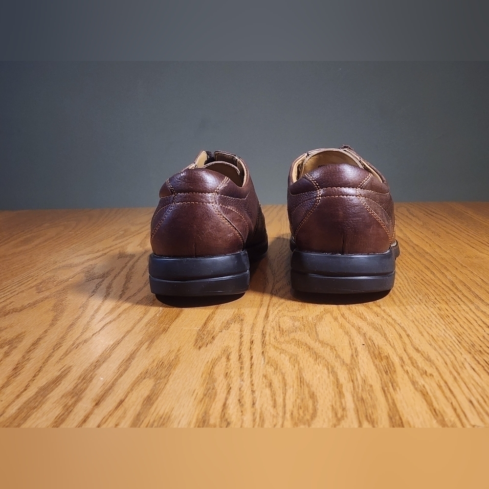 DOCKERS Men's PROSTYLE Shoes Bastille Red Brown Leather Size 11 - Picture 5 of 8